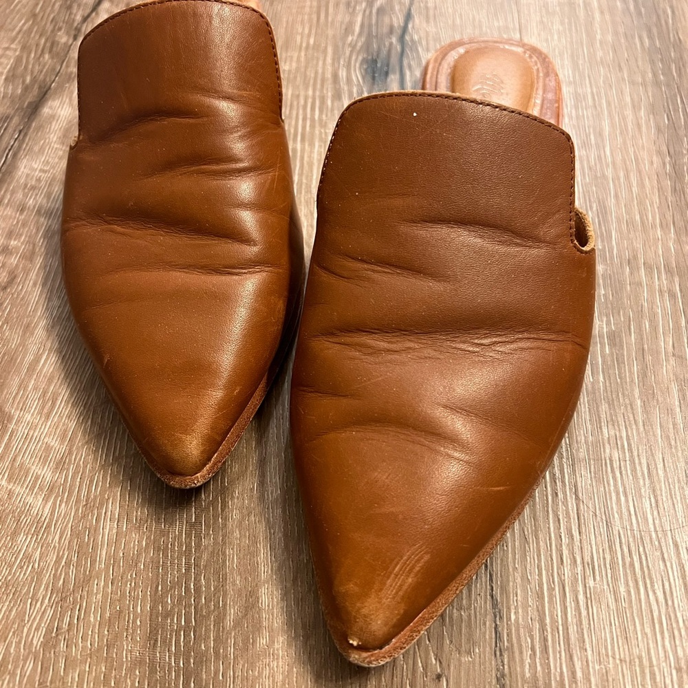Madewell leather mules